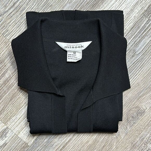 Misook • medium • black • all seasons, cardigan sweater • LIKE NEW | 1587 - Picture 9 of 9